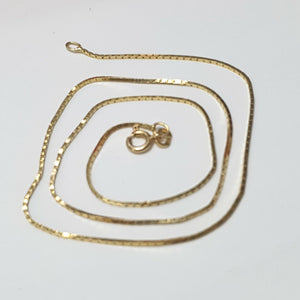 CADENA ORO 14 K 3,30 GRMS (SEMINUEVO)