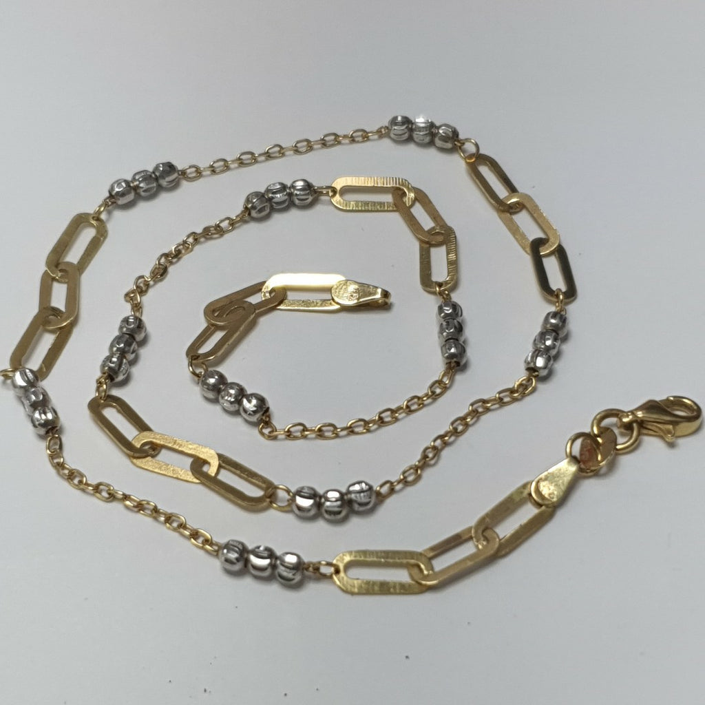 GARGANTILLA ORO,RODIADO 18 K 7,10 GRMS (SEMINUEVO)