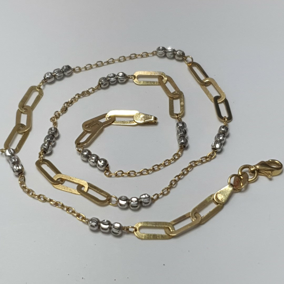 GARGANTILLA ORO,RODIADO 18 K 7,10 GRMS (SEMINUEVO)