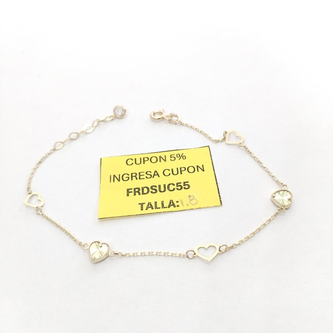 PULSERAS DAMA ORO 10K 1.3 (NUEVO)