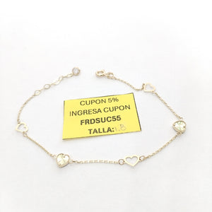 PULSERAS DAMA ORO 10K 1.3 (NUEVO)