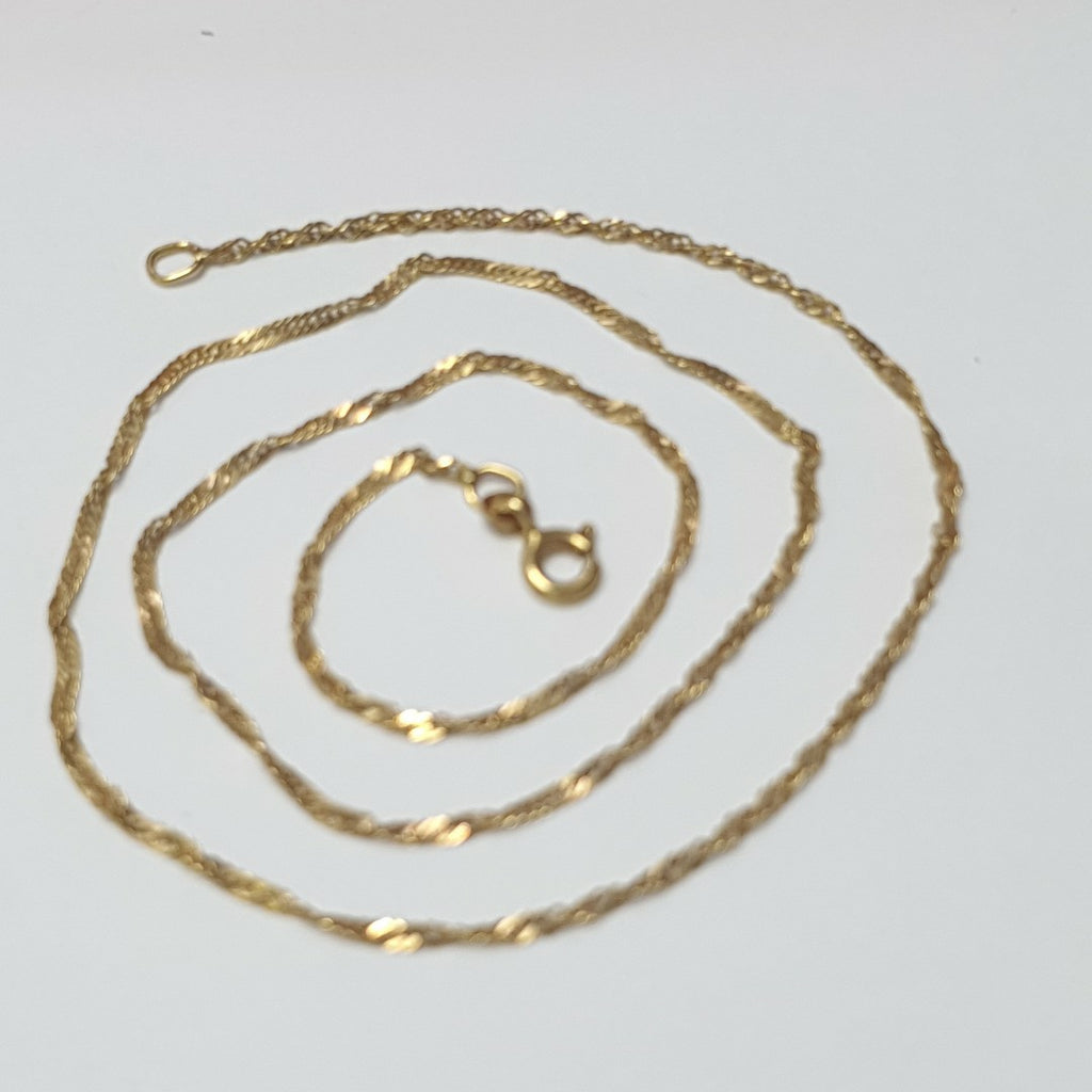 CADENA ORO 18 K 1.9 GRMS (SEMINUEVO)