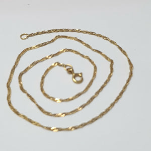CADENA ORO 18 K 1.9 GRMS (SEMINUEVO)