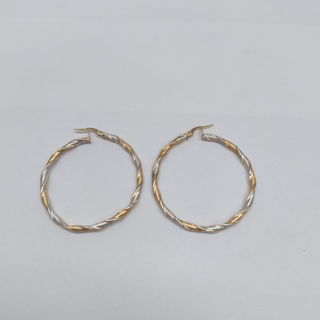 ARRACADAS PAR ORO 14 K 2,60 GRMS (SEMINUEVO)