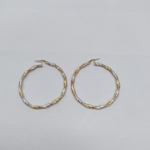 ARRACADAS PAR ORO 14 K 2,60 GRMS (SEMINUEVO)