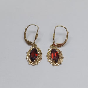 ARETES PAR ORO 14 K 2.8 GRMS (SEMINUEVO)