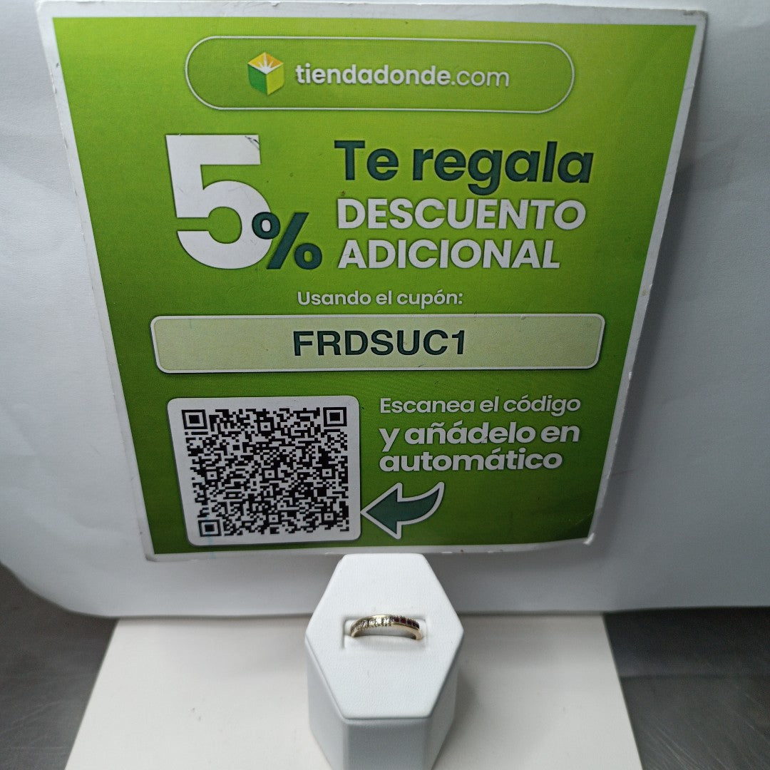 ANILLITO ORO 14 K 1.9 GRMS (SEMINUEVO)