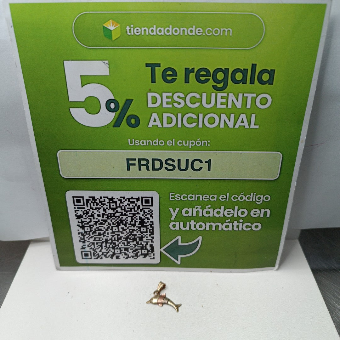 DIJE ORO 10 K 0.4 GRMS (SEMINUEVO)