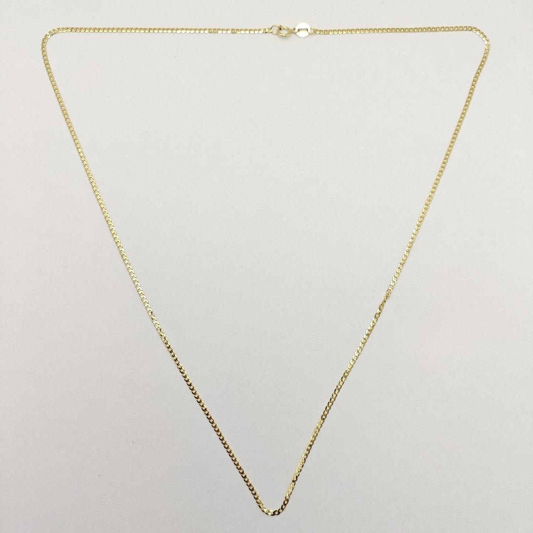 CADENAS BARBADA AMARILLA ORO 14K 2 (NUEVO)