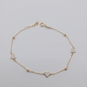 PULSERAS DAMA ORO 14K 1.2 (NUEVO)