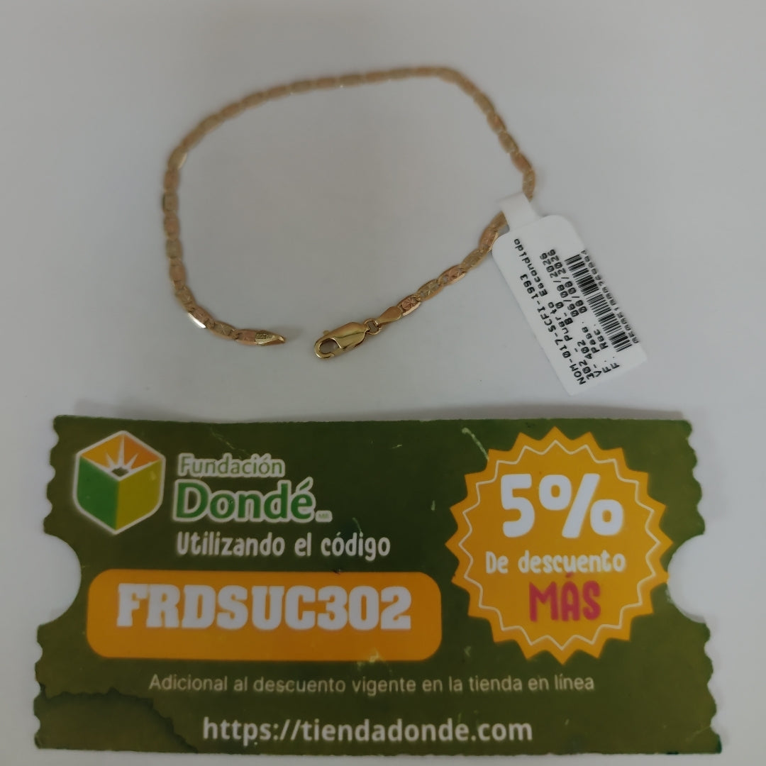 PULSERAS DAMA ORO 14K 2.1 (NUEVO)