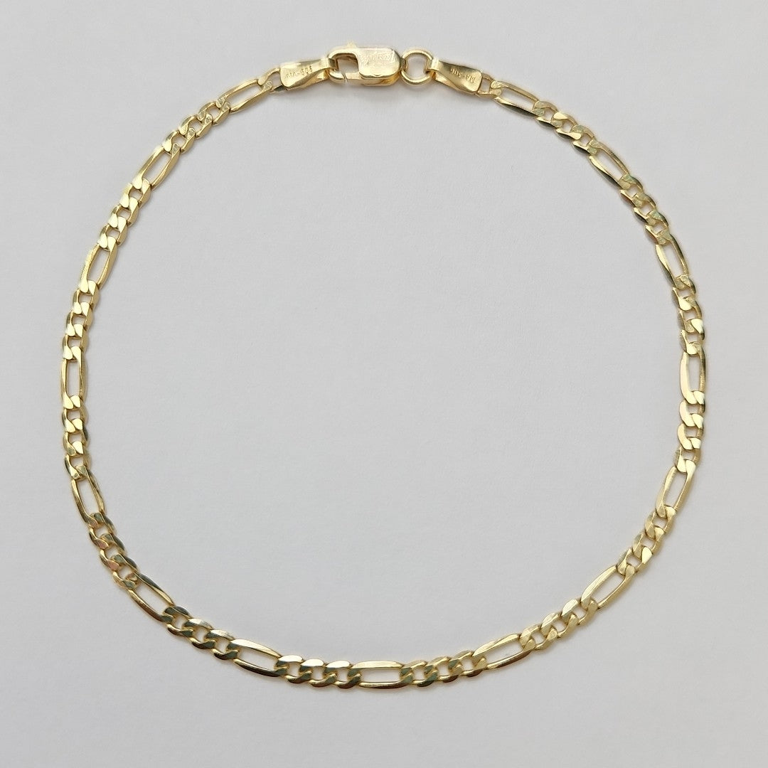 PULSERAS DAMA CARTIER 3 1 AMARILLA ORO 14K 1.9 (NUEVO)