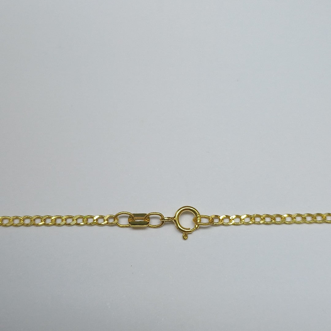 CADENAS BARBADA AMARILLA ORO 14K 1.9 (NUEVO)
