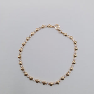 PULSERAS DAMA ORO 14K 3.5 (NUEVO)