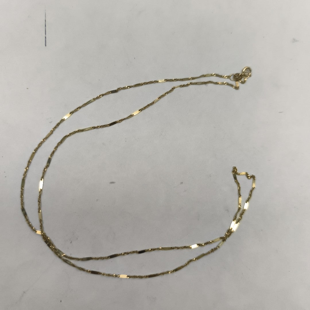 CADENA ORO 14 K 2,10 GRMS (SEMINUEVO)