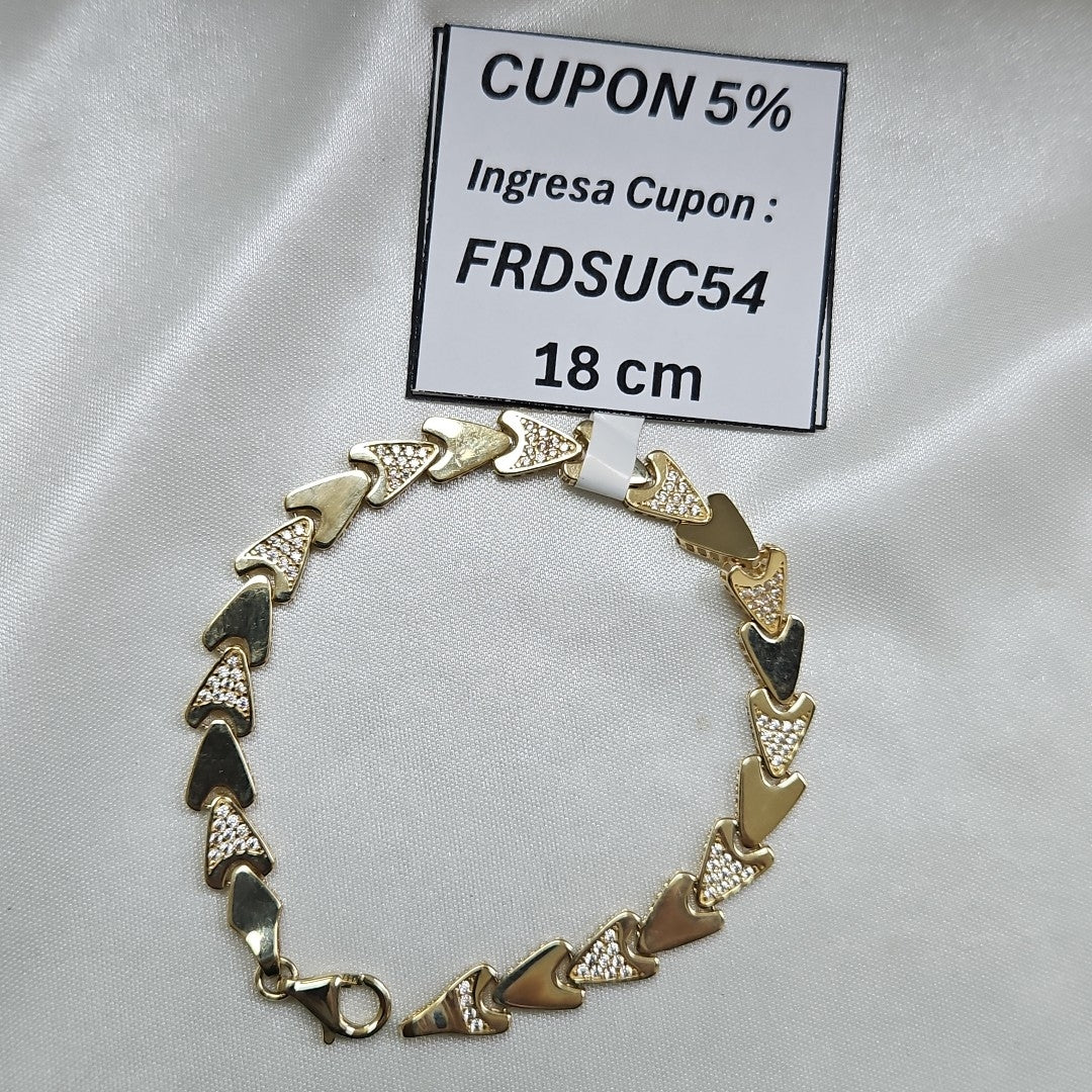 PULSERAS DAMA ORO 14K 6.4 (NUEVO)