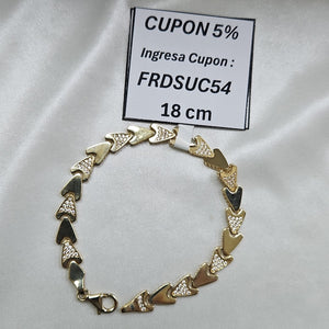 PULSERAS DAMA ORO 14K 6.4 (NUEVO)