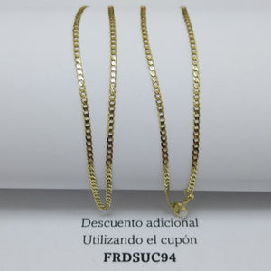 CADENAS BARBADA AMARILLA ORO 14K 2 (NUEVO)