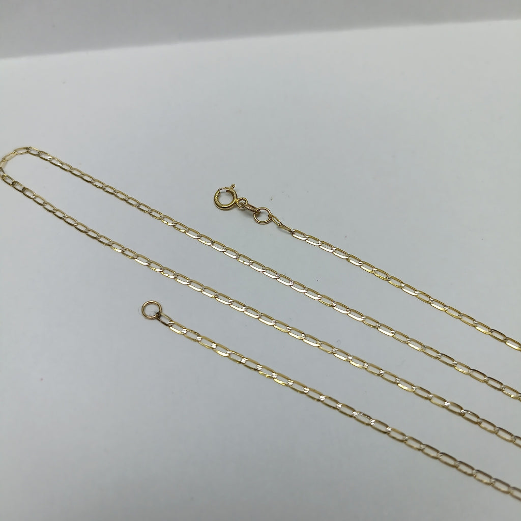 CADENA ORO, RODIADO 10 K 1 GRMS (SEMINUEVO)