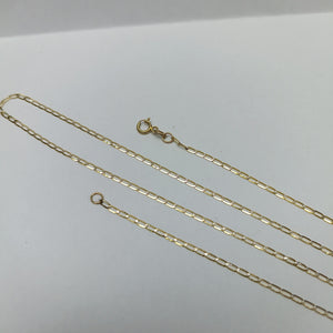 CADENA ORO, RODIADO 10 K 1 GRMS (SEMINUEVO)