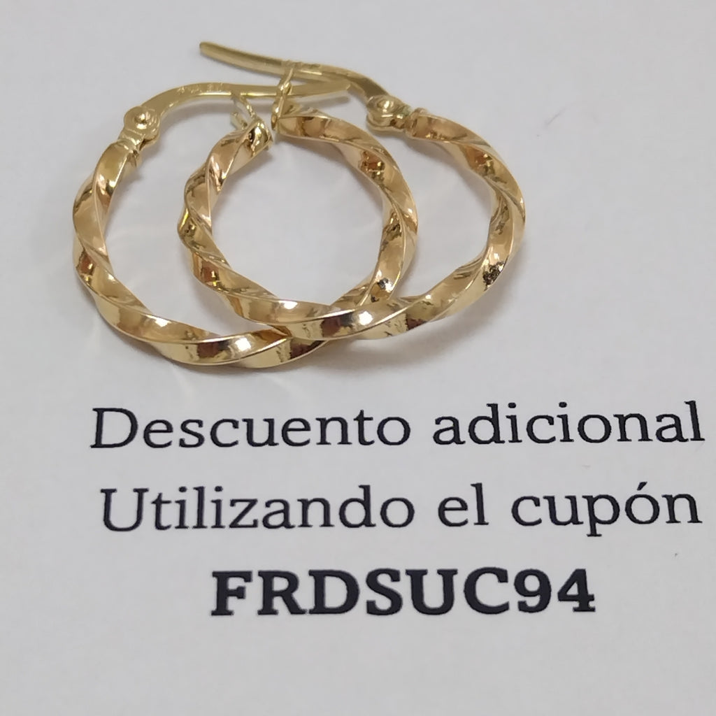 ARRACADAS ORO 14K 1 (NUEVO)
