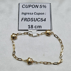 PULSERAS DAMA ORO 10K 2.6 (NUEVO)