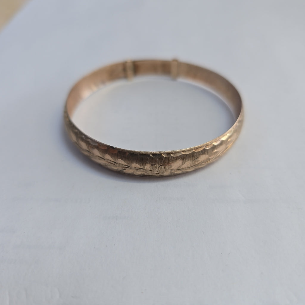 PULSERA RIGIDA ORO 8 K 8,80 GRMS (SEMINUEVO)