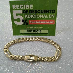PULSERA MONACO ORO 10K 5.9 (NUEVO)
