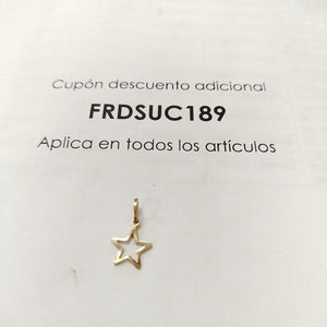 DIJE ORO 10 K 0,40 GRMS (SEMINUEVO)