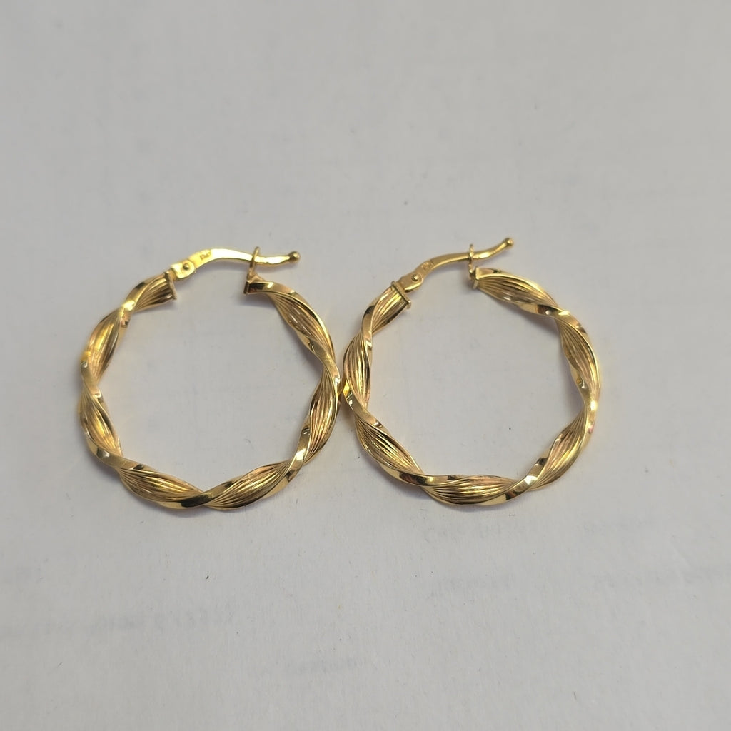 ARRACADAS PAR ORO 10 K 1.5 GRMS (SEMINUEVO)