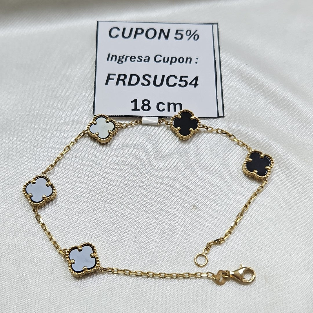 PULSERAS DAMA ORO 14K 5.5 (NUEVO)