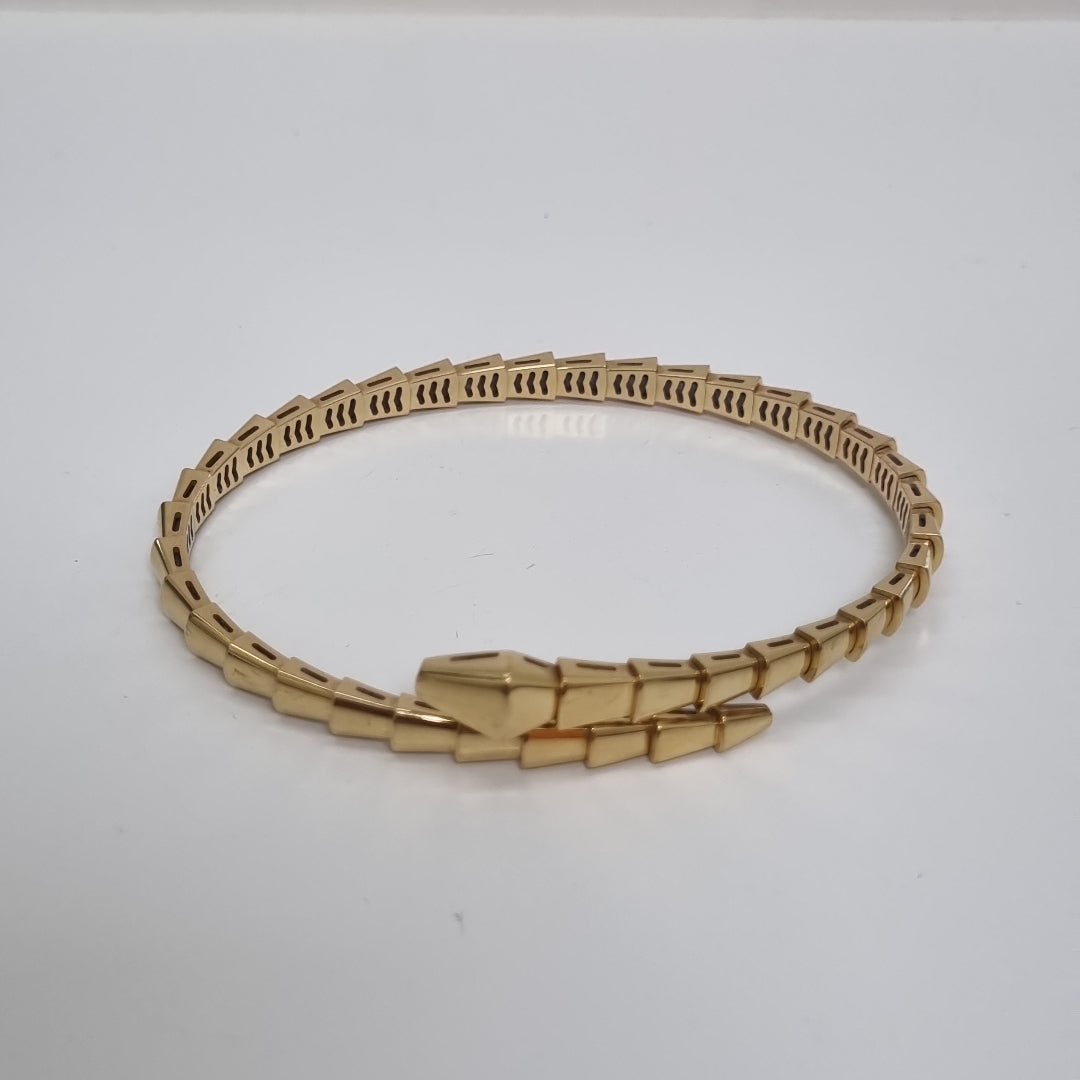 PULSERA RIGIDA ORO 18 K 23.7 GRMS (SEMINUEVO)