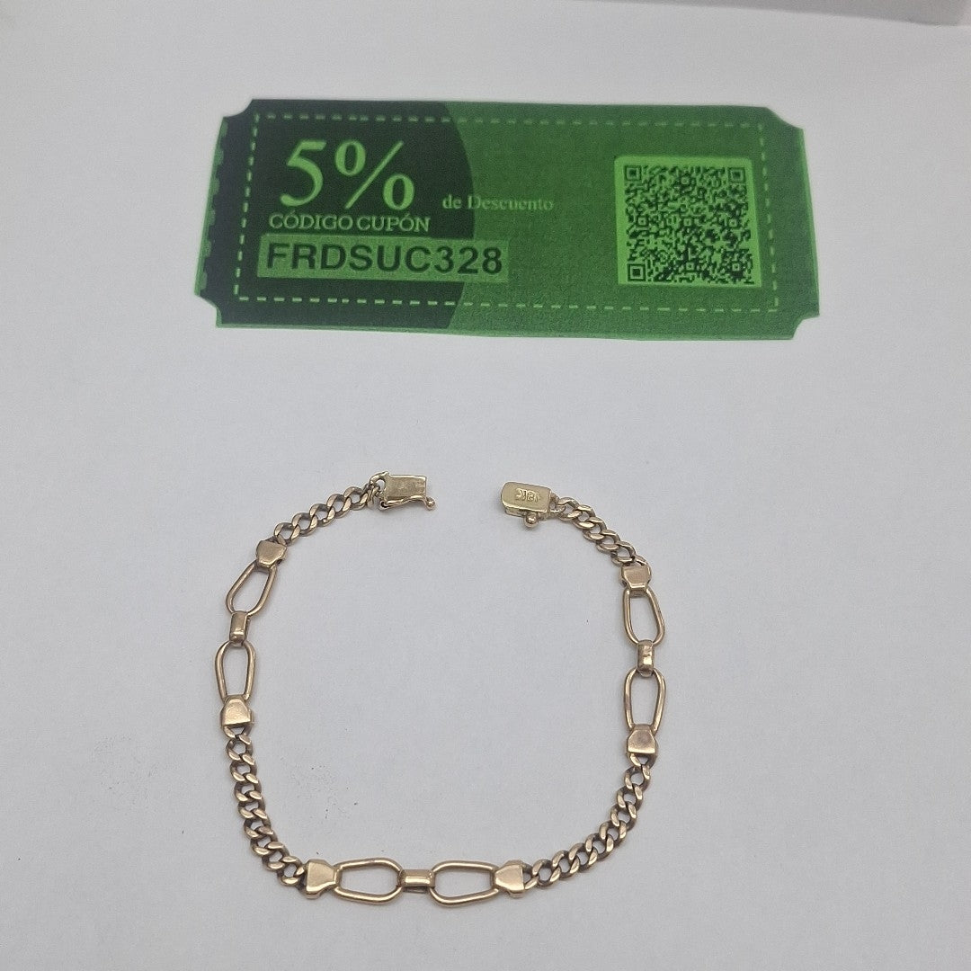 PULSERA ORO 18 K 13,90 GRMS (SEMINUEVO)