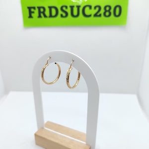 ARRACADAS PAR ORO 10 K 1.8 GRMS (SEMINUEVO)