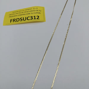 CADENAS BARBADA AMARILLA ORO 14K 2 (NUEVO)