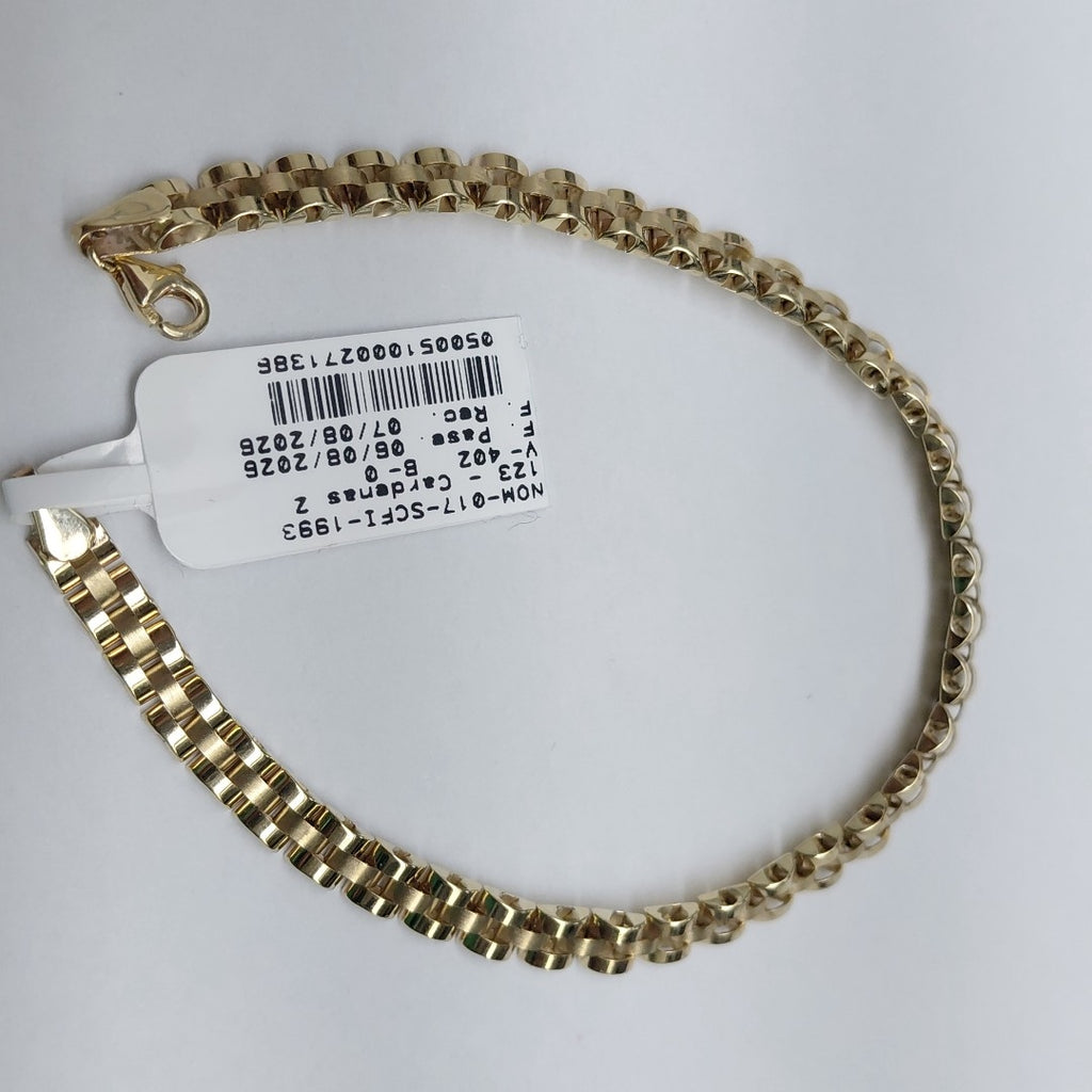 PULSERAS CABALLERO ORO 10K 9 (NUEVO)