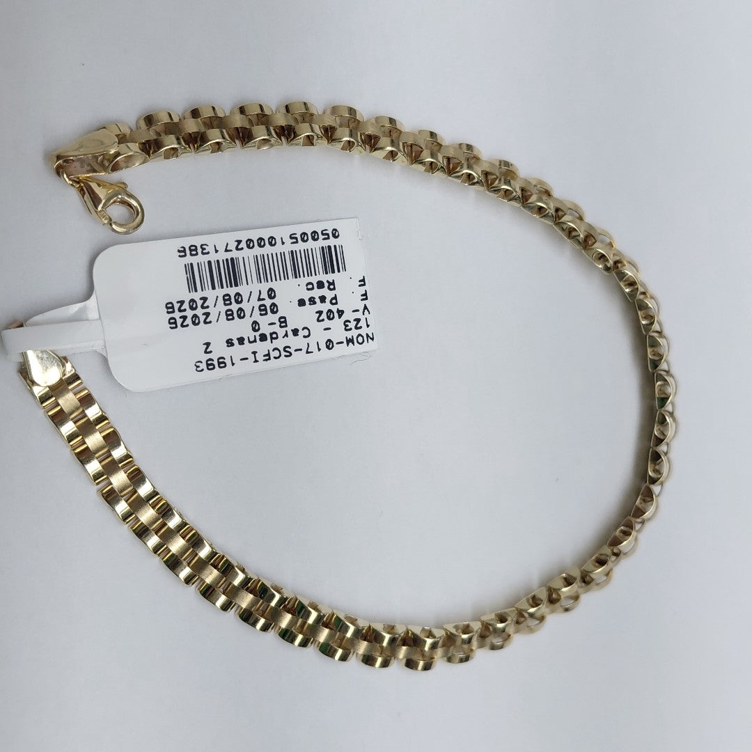 PULSERAS CABALLERO ORO 10K 9 (NUEVO)