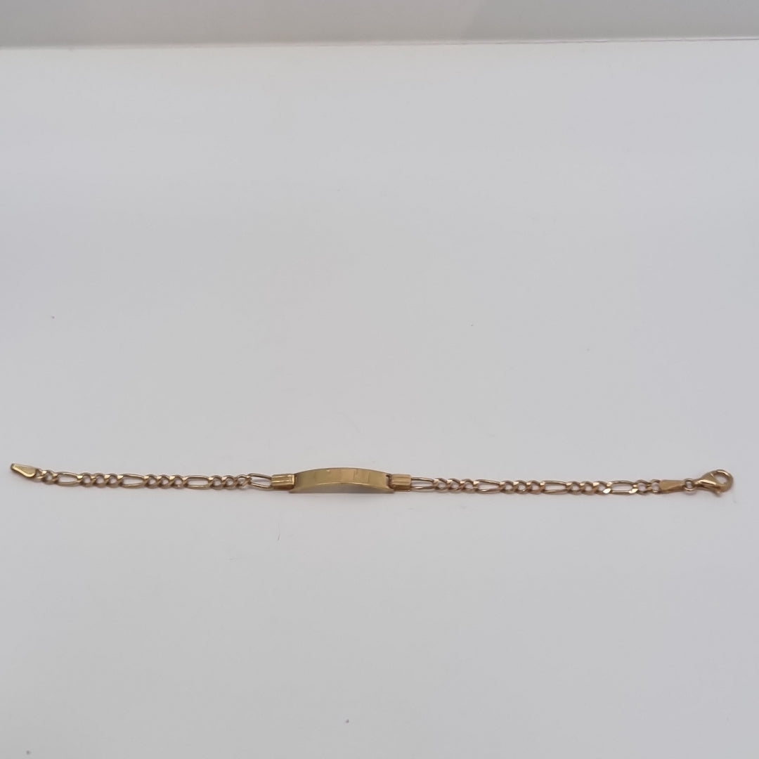 ESCLAVA ORO 14 K 3.3 GRMS (SEMINUEVO)