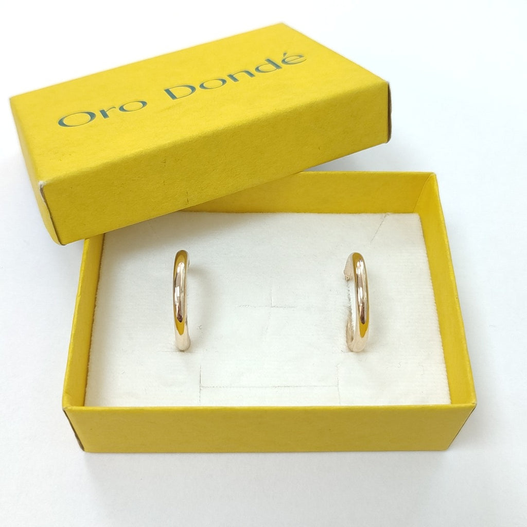 ARRACADAS ORO 14K 1.5 (NUEVO)