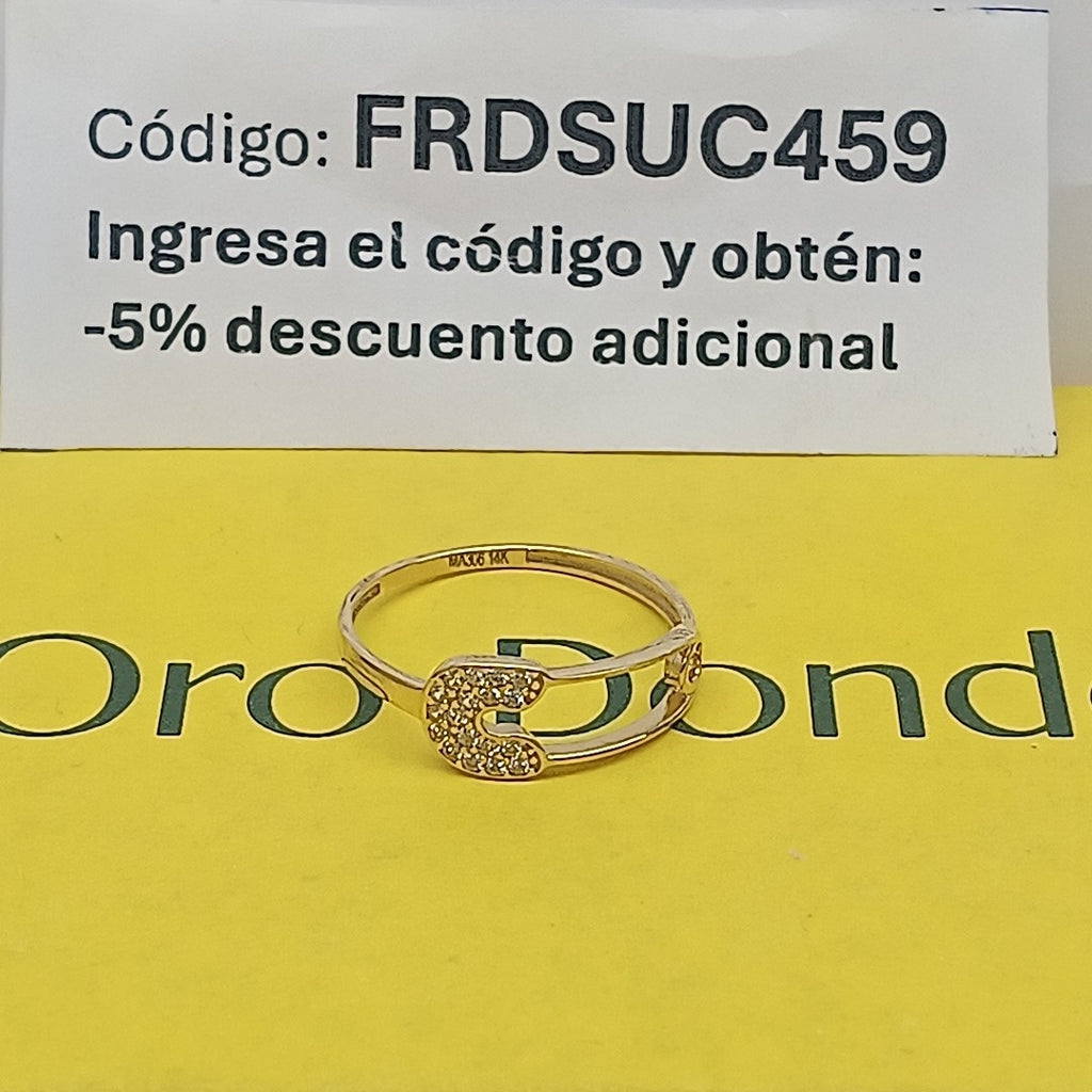 ANILLOS DAMA ORO 14K 1.1 (NUEVO)
