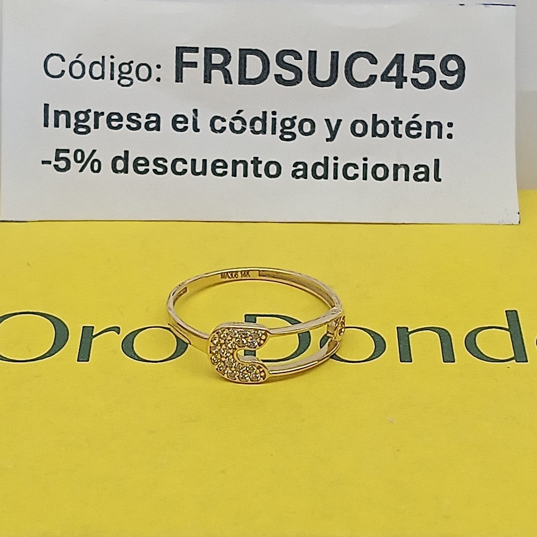 ANILLOS DAMA ORO 14K 1.1 (NUEVO)