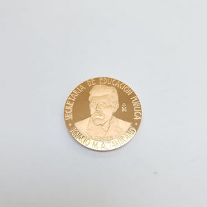 MEDALLA CONMEMORATIVA ORO 21 K 41.7 GRMS (SEMINUEVO)