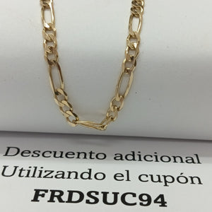 PULSERAS TEJIDO 3X1 ORO 14K 18 CM 2.9 GR (NUEVO)