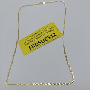 CADENAS BARBADA AMARILLA ORO 14K 1.9 (NUEVO)