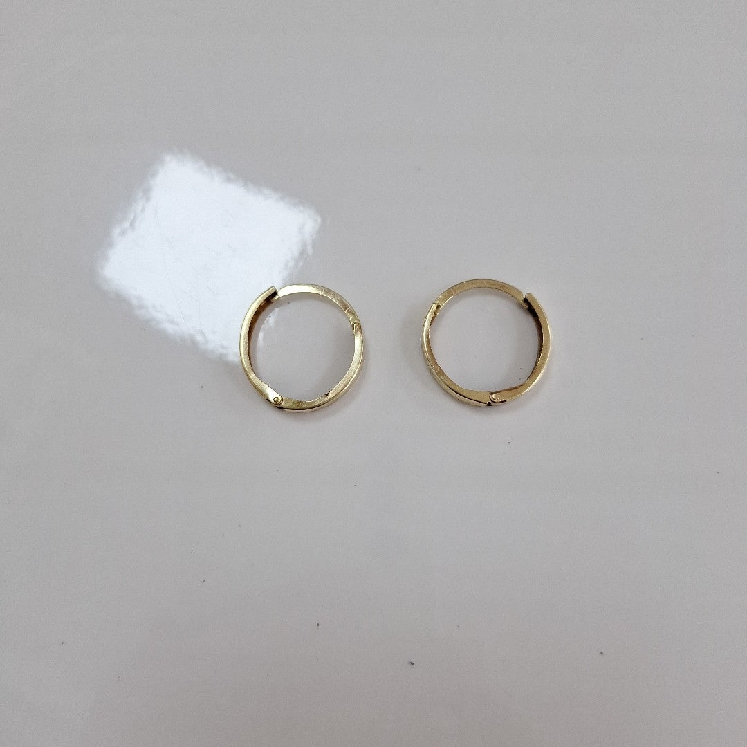 ARRACADAS PAR ORO 10 K 1.4 GRMS (SEMINUEVO)