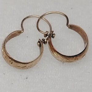 ARRACADAS PAR ORO 10 K 0,70 GRMS (SEMINUEVO)