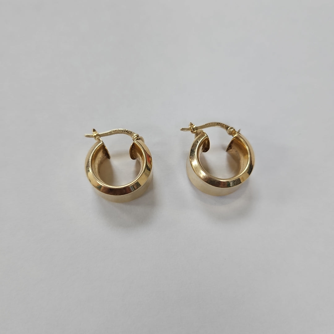 ARRACADAS PAR ORO 14 K 3.6 GRMS (SEMINUEVO)