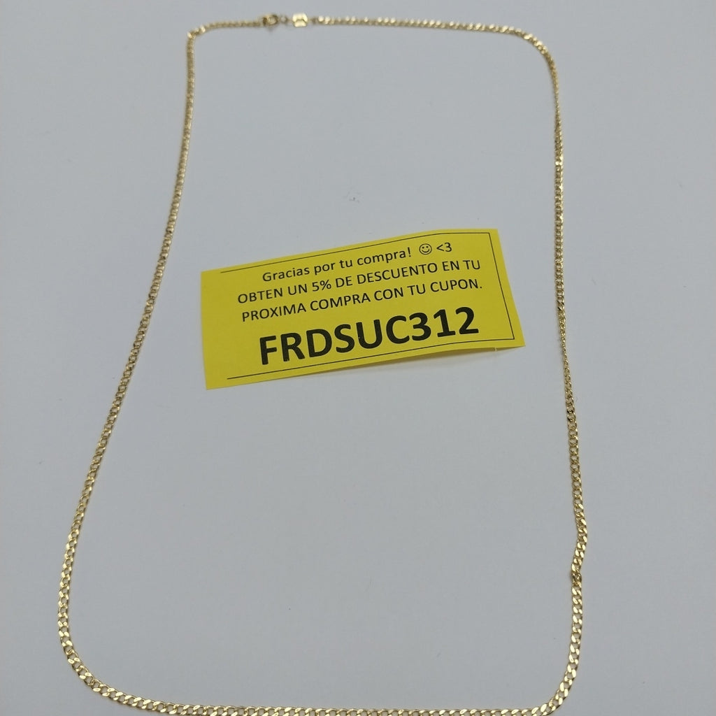 CADENAS BARBADA AMARILLA ORO 14K 2 (NUEVO)
