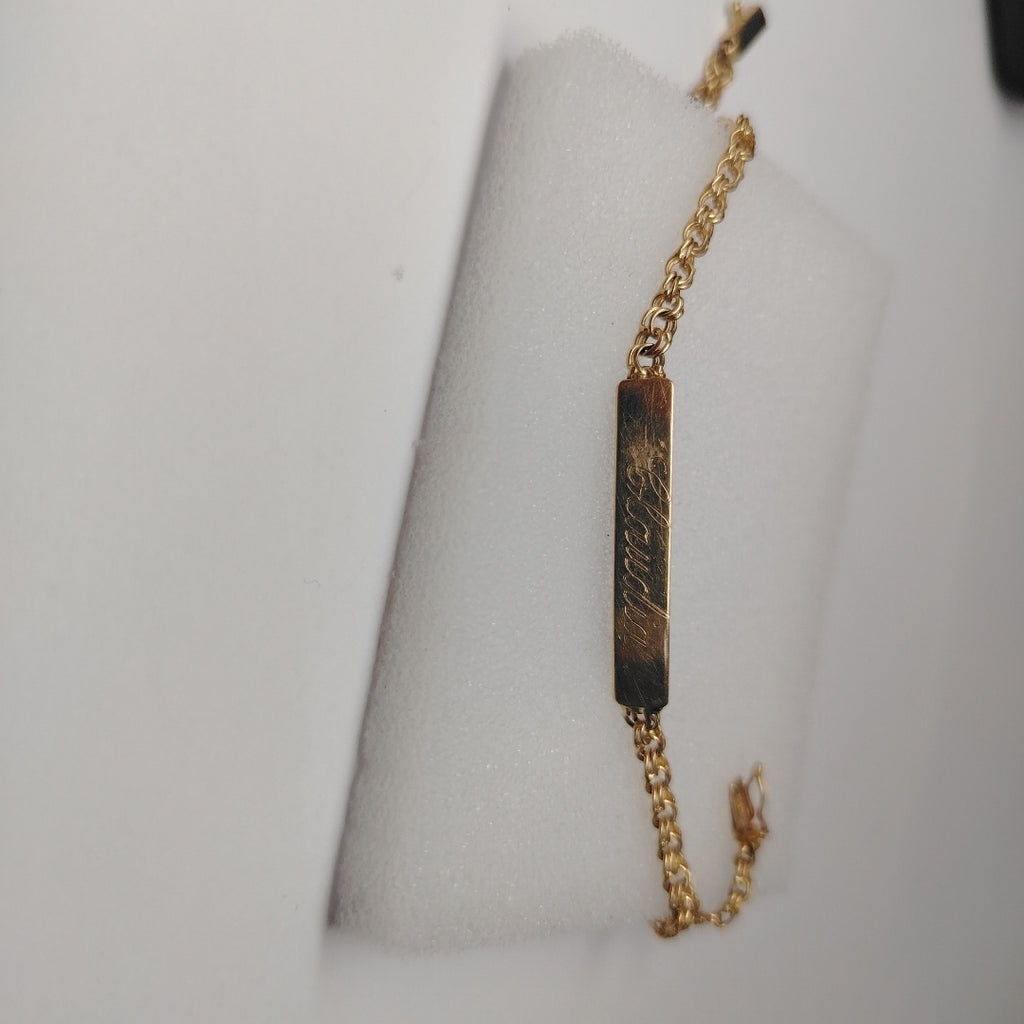 ESCLAVA ORO 14 K 4,00 GRMS (SEMINUEVO)