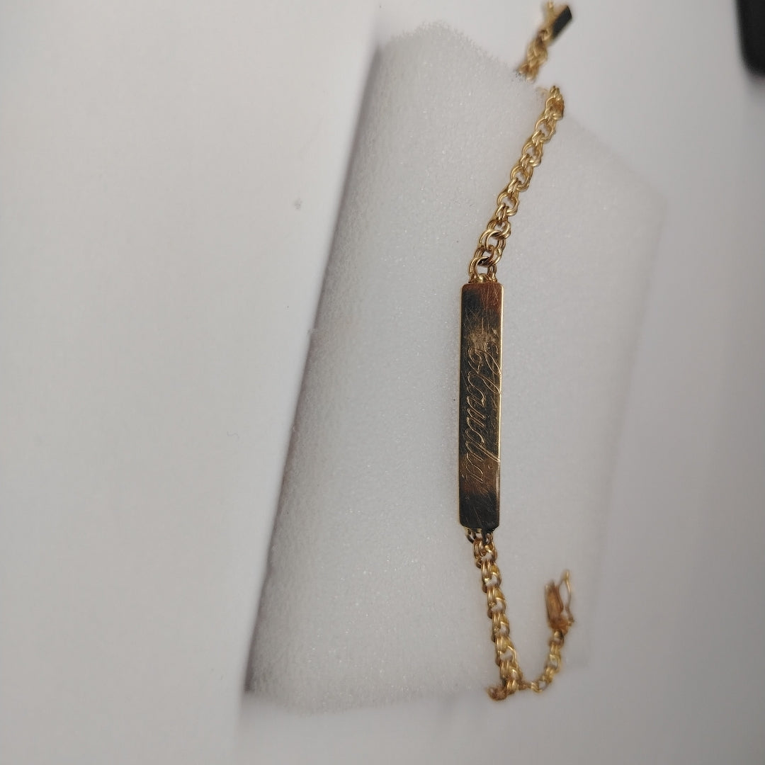 ESCLAVA ORO 14 K 4,00 GRMS (SEMINUEVO)